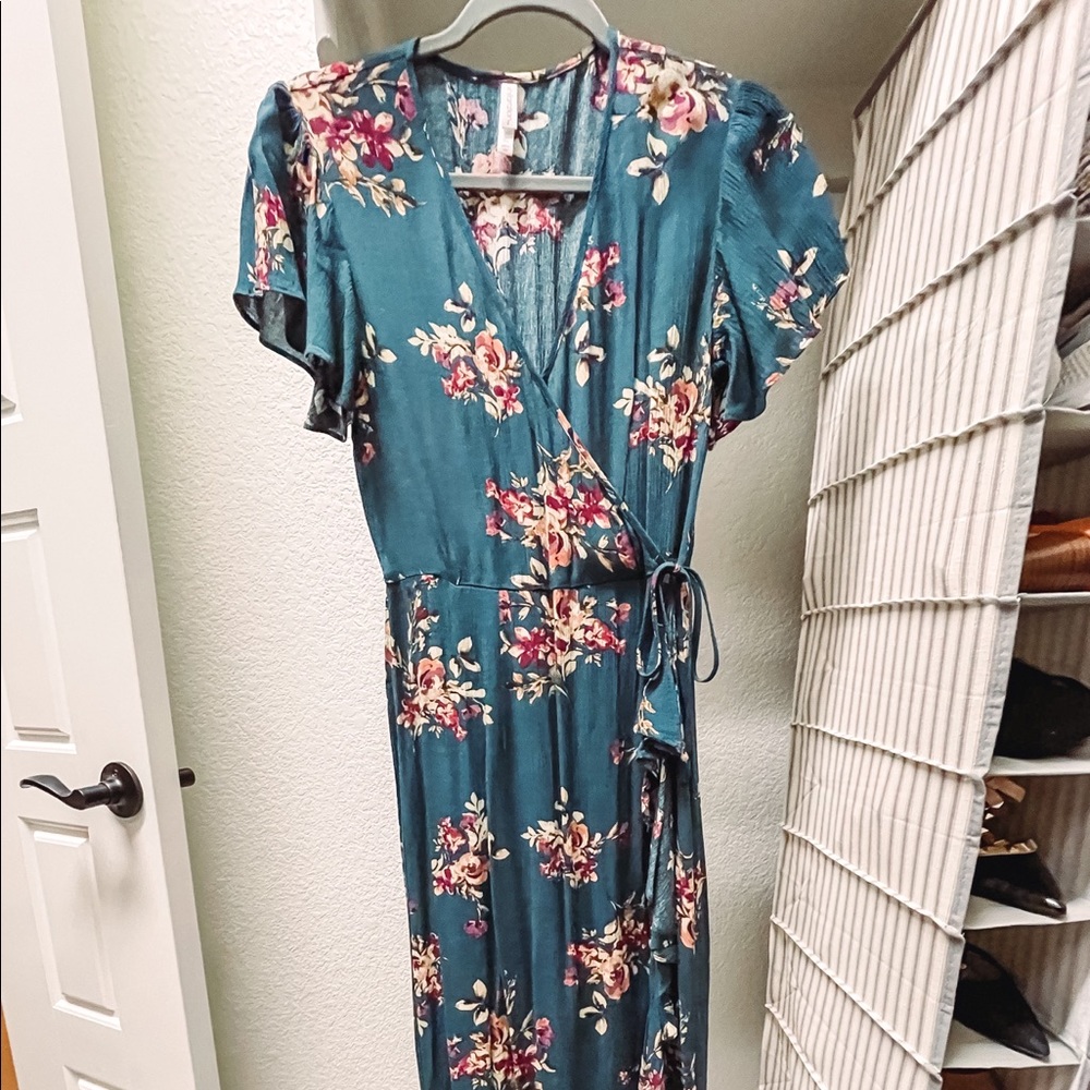 Xhilaration Floral Maxi Dress